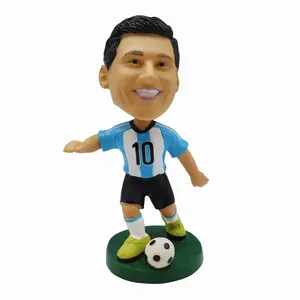 Promozioni in resina personalizzato espressione divertente custom parlando bobbleheads resina