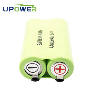 Pack de <span class=keywords><strong>batteries</strong></span> rechargeables Ni-MH ULi AA 600mAh 2.4V pour brosse à dents électrique - Product Image 2
