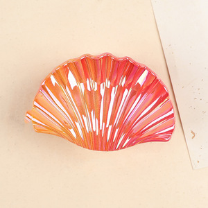 Summer Seaside Shell Hair <b>Clip</b> Gradient Color Vacation Style Shark <b>Clip</b> for Women - Product Image 2