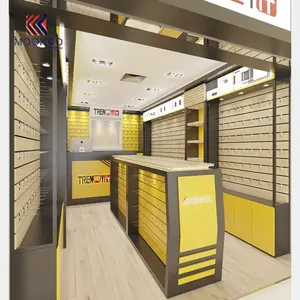 Điện thoại di động kiosk thiết kế với Baking sơn phong cách Rack hiển thị cho hiệu quả sản phẩm cho Showcase - Product Image 1