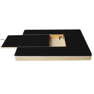 Jeu amusant coupe-ongles en <span class=keywords><strong>bois</strong></span> pour animaux de compagnie anxieux Outil de toilettage sans stress Gratte-papier de verre écologique - Product Image 5
