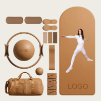 Kit de fitness à domicile CZFIT Premium, tapis de yoga, haltères en mousse, ensemble de pilates, anneau de musculation, barre de musculation, ensemble d'accessoires personnalisables