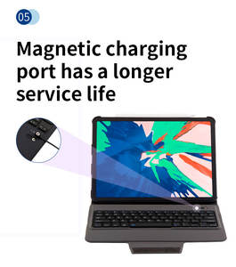 <span class=keywords><strong>Para</strong></span> <span class=keywords><strong>ipad</strong></span> <span class=keywords><strong>pro</strong></span> 2019 caso, <span class=keywords><strong>11</strong></span> pulgadas Bt teclado inalámbrico cubre - Product Image 4