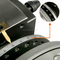 Tête de division semi-indexée BS-1 6 "mandrin de contre-pointe à 3 mâchoires têtes de division CNC tête d'indexation de machiniste pour fraiseuse