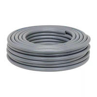 Conduit flexible étanche aux liquides de 25 mm (1 pouce), en acier galvanisé métallique recouvert de PVC, pour la protection des câbles des centrales solaires
