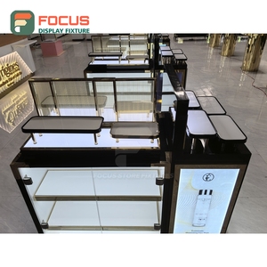 Kiosque en bois de haute qualité pour magasin de détail, aménagement de l'espace de présentation, design d'intérieur pour magasin de maquillage - Product Image 6