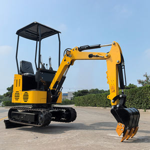 Mini Excavadora Económica con Certificación CE/ISO, Piezas del Tren de Rodaje, Mini Excavadora Hidráulica de 1.2 Toneladas para Agricultura - Product Image 5