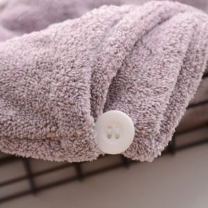 Ensemble de robe de bain en microfibre Magic Hair à séchage rapide - Product Image 6