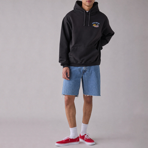 Sudadera con capucha personalizada de lujo, estilo retro, con estampado y bolsillo, de alta calidad, en tejido polar de algodón. - Product Image 4