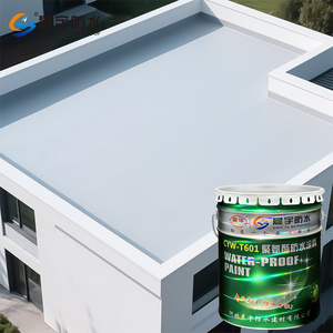 <span class=keywords><strong>Peinture</strong></span> liquide imperméable en <span class=keywords><strong>polyuréthane</strong></span> de haute qualité pour murs extérieurs, toitures et sols en <span class=keywords><strong>béton</strong></span>, application au pinceau ou au pulvérisateur - Product Image 2