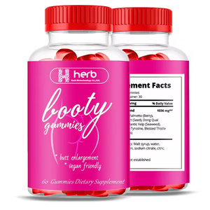 Gummies bio pour les fesses, sans sucre, marque privée OEM/ODM, bon pour le corps - Product Image 1