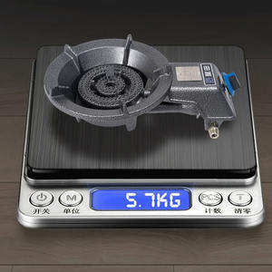 เตาแก๊สเหล็กหล่อ2วงแหวนสำหรับใช้ในครัวเรือน5.5KW มืออาชีพ - Product Image 5