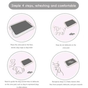 Almohadillas de Carbón para Perros, Almohadillas de Entrenamiento para Mascotas, Súper Absorbentes y a Prueba de Fugas, Almohadillas Desechables para Orina de Perro - Product Image 6