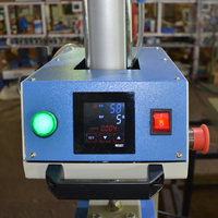 Presse à chaud pneumatique automatique 15x15, nouvelle imprimante à plat pour sublimation multi-surfaces, certifiée CE