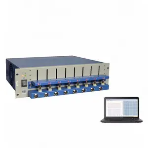 18650 Lithium Battery 8 Channel Tester Testing Machine Analyzer for Cylindrical Cell