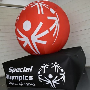 KeepFuns Sfera Gonfiabile Gigante Personalizzata con Base, Palla Gonfiabile per Promozione Eventi e Esposizione del Marchio - Product Image 3