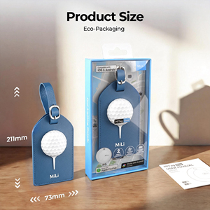 Etiqueta para Bolsa <span class=keywords><strong>de</strong></span> Golf <span class=keywords><strong>de</strong></span> Microfibra con MiTag <span class=keywords><strong>Duo</strong></span> Integrado, Compatible con Apple y <span class=keywords><strong>Google</strong></span> Find, Rastreador Inteligente Antipérdida para Bolsa <span class=keywords><strong>de</strong></span> Golf - Product Image 2