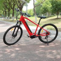Nouveau 250W Mid Motor Electric Mountain Bike 10S Dérailleur 36V13A Frein À Disque Hydraulique 27.5 ''Cadre En Aluminium Suspension Fourche Adulte