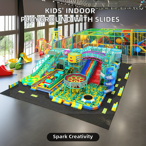 ชุดของเล่นพลาสติกแบบนุ่มสำหรับเด็กชุดเพลย์เซตของเล่นพลาสติกแบบสไลด์ขนาดใหญ่สำหรับสวนสนุกและโรงเรียน - Product Image 5