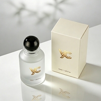 YC Factory – Flacons de parfum cylindriques de luxe en verre vides avec bouchons à vis, boîtes d'emballage personnalisables avec logo, 30ml, 50ml, 100ml