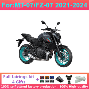 Kit de Carenado Completo para Motocicleta, Compatible con Yamaha MT07 FZ07 2012-2017, <span class=keywords><strong>2021</strong></span>, 2022, 2023, 2024 - Product Image 4