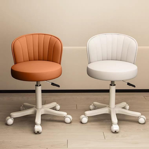 <span class=keywords><strong>Silla</strong></span> de Maquillaje Moderna <span class=keywords><strong>con</strong></span> Altura Ajustable, Taburete de Salón de Belleza, <span class=keywords><strong>Silla</strong></span> de Escritorio, <span class=keywords><strong>Silla</strong></span> de <span class=keywords><strong>Tocador</strong></span>, Asiento de Oficina <span class=keywords><strong>con</strong></span> Base Giratoria y <span class=keywords><strong>Ruedas</strong></span> - Product Image 5