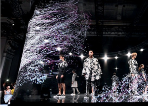 Écran de projection holographique 3D en tissu Hologauze Pepper <span class=keywords><strong>Scrim</strong></span> pour projection holographique - Product Image 5