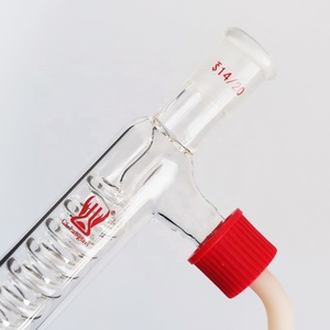 Condensador Graham de vidrio de borosilicato con conexiones de manguera extraíbles CS Labglass Lab - Product Image 2