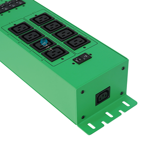 PDU de Rack Silencioso Trifásico ETL de Alta Potencia <span class=keywords><strong>KDA</strong></span> KA3 para Centro de Datos, 125A 160A, 24 Tomas C19, con Ventilador de Refrigeración - Product Image 3