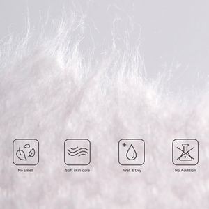 10 unidades/tubo Toallitas desechables ecológicas 100% de tela no tejida de malla spunlace blanca, en forma de moneda comprimida, mini pañuelos mágicos - Product Image 3