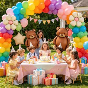 In the Trend Police-car Ice Cream Shape Matte Mix Color Foil <b>Balloons</b> for Birthday <b>Decoration</b> - Product Image 6
