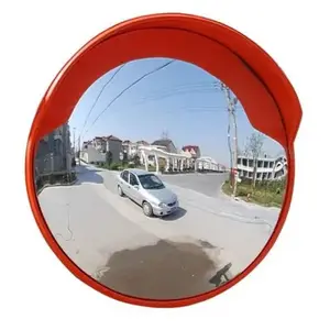 Customized Outdoor Traffic Convex Mirror 60cm 80cm 100cm Road Safety Convex Mirror Indoor Corner Convex Mirror