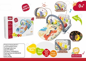Tapis de jeu multifonctionnel pour bébé avec <span class=keywords><strong>piano</strong></span> à pédales - Tapis d'éveil éducatif et de fitness pour nourrissons et tout-petits - Vente chaude - Product Image 5