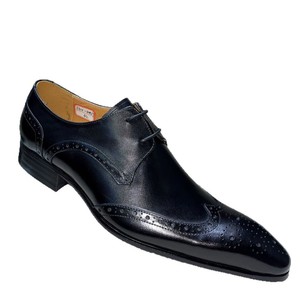 Zapatos Oxford de Cuero Brogue Hechos a Mano para Hombre, Cómodos, Duraderos, Formales de Negocios, con Punta en Pico, para Otoño, Zapatos de Vestir de Lujo para Bodas - Product Image 3