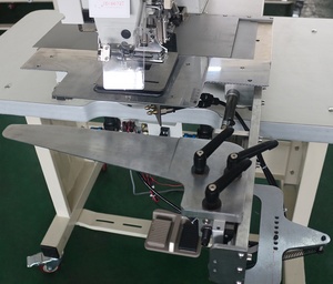 Máquina de Coser Industrial Computarizada de Alta Velocidad con Puntada de Seguridad y Corte de Hilo, con Motor y Engranajes, Nueva - Product Image 5