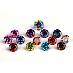 Groothandelsprijs Roze <span class=keywords><strong>Moissanite</strong></span> Edelstenen Rond Gesneden <span class=keywords><strong>Moissanite</strong></span> - Product Image 3