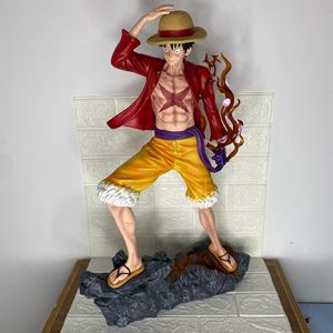 HESPER 60CM Grande Figurine <span class=keywords><strong>Manga</strong></span> Statue ONE PIECE Quatre Empereurs Luffy au <span class=keywords><strong>Chapeau</strong></span> <span class=keywords><strong>de</strong></span> <span class=keywords><strong>Paille</strong></span> Figurine Anime en PVC Jouet Cadeau pour Adultes - Product Image 1