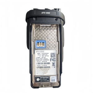 Radio Bidireccional <span class=keywords><strong>Digital</strong></span> MOTOROLA APX 4000 P25 con Resistencia al Agua IP67 y Protección Intrínsecamente Segura a Prueba <span class=keywords><strong>de</strong></span> Explosiones para Seguridad Pública - Product Image 4