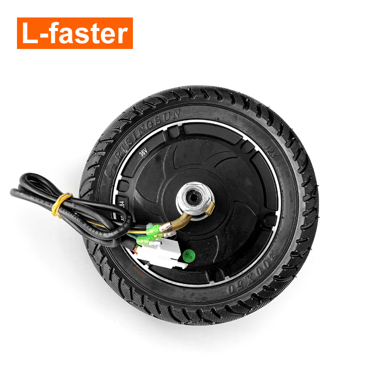 L-faster diy電動キックスクーター350Wブラシレスハブモーター8