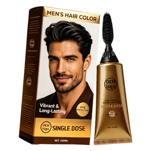 Colorante per <span class=keywords><strong>Capelli</strong></span> Puro Vegetale, Tinta Permanente Senza Ammoniaca <span class=keywords><strong>con</strong></span> Estratto di Henna e Indaco - Product Image 1