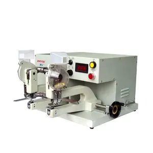 Twin-Heads Automatic Electric Eyeleting Machine / Double Heads Eyelet Machine