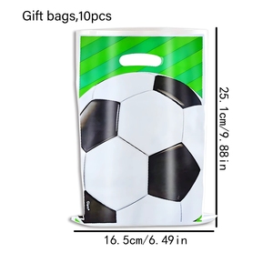 <span class=keywords><strong>Bolsas</strong></span> de Regalo para Fiestas de Fútbol, 10 <span class=keywords><strong>Bolsas</strong></span> de Dulces con Asas para Cumpleaños con Temática de Fútbol, <span class=keywords><strong>Bolsas</strong></span> de Regalo para Eventos Deportivos - Product Image 4