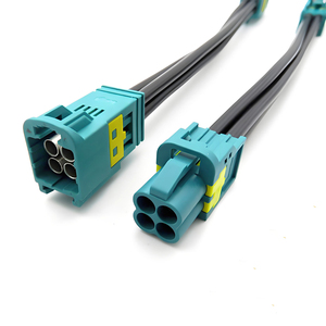 Hot Fakr Mini 1/<span class=keywords><strong>2</strong></span>/3 4-pins stekker Vier HFM connector mannelijk naar vrouwelijk kabel aansluiting voor verlengkabel Z-codes voor motorfiets toepassingen - Product Image 3
