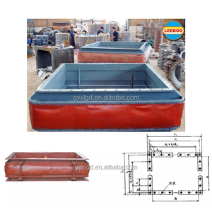 Ống dẫn không kim loại hơi ống khói bù hình chữ nhật tròn và vuông không kim loại sợi thủy tinh vải mở rộng khớp - Product Image 4
