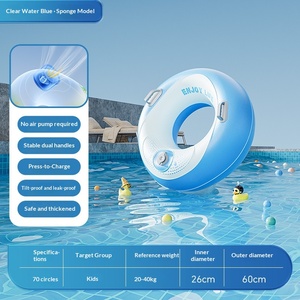 <span class=keywords><strong>Bouée</strong></span> de natation gonflable portable en PVC, protection environnementale, épaisse, double couche, en forme d'œuf, pour adultes - Product Image 6
