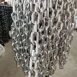 Xinghua Kota Pasokan Pabrik 316 16Mm Stainless Steel Link Rantai Laut