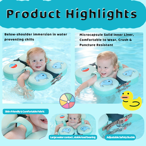 ห่วงยางว่ายน้ำเด็ก WaterDream Air <span class=keywords><strong>Free</strong></span> แบบสวมใต้วงแขน ขายดี สำหรับฤดูร้อน ช่วยให้เด็กปลอดภัยในการว่ายน้ำในสระ - Product Image 3
