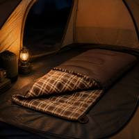 Saco de Dormir Semi-Rectangular con Forro de Franela, Acolchado y Cálido, Super Largo, para Estaciones Frías, Deportes, Caza, Camping, Viajes en Auto