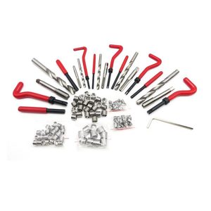 Sıcak satış 131 adet M5 M6 M8 M10 M12 araba konu onarım seti el aletleri elimden konu tamir kiti rethread Recoil onarım aracı seti - Product Image 3