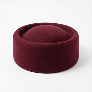 Chapeaux <span class=keywords><strong>Fedora</strong></span> de Luxe Élégants pour Hommes : Nouveauté Tendance, <span class=keywords><strong>Chapeau</strong></span> de Prière Musulman en Feutre, Casquette Pillbox Islamique, <span class=keywords><strong>Chapeau</strong></span> d'Hôtesse d'Air pour l'Extérieur - Product Image 5